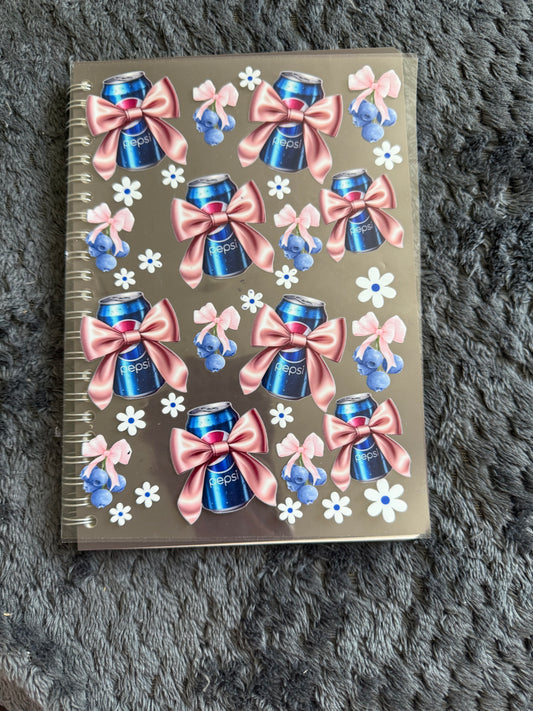 Pepsi a5 notebook