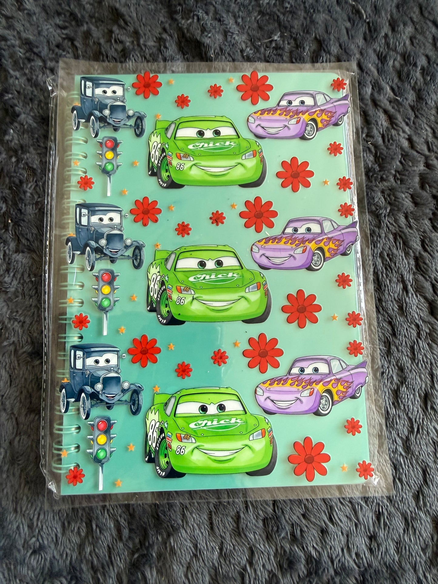 Cars a5 notebook