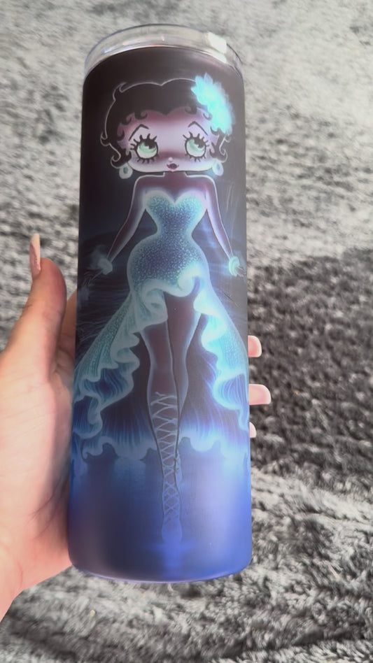 25 oz Betty boop tumbler
